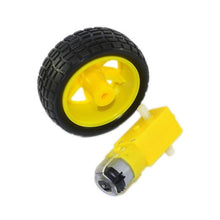 Load image into Gallery viewer, TT Motor Smart Car Robot Gear Motor and Wheel for Arduino DIY Kit Smart Car/Robot Car