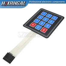 Load image into Gallery viewer, 1PCS 4 12 16 20 Key Membrane Switch Keypad 1x4 4X4 3X4 4X5 Matrix Keyboard for arduino Diy Kit