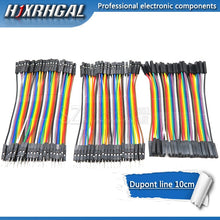 Load image into Gallery viewer, Dupont line 120pcs 10cm male to male + male to female and female to female jumper wire Dupont cable for Arduino diy kit hjxrhgal