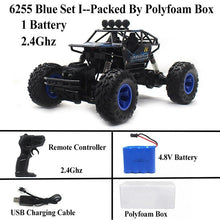 Load image into Gallery viewer, 4WD Electric RC Car Rock Crawler Remote Control Toy Cars On The Radio Controlled 4x4 Drive Off-Road Toys For Boys Kids Gift 5188