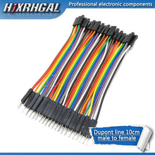 Load image into Gallery viewer, Dupont line 120pcs 10cm male to male + male to female and female to female jumper wire Dupont cable for Arduino diy kit hjxrhgal