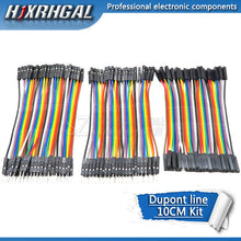 Load image into Gallery viewer, Dupont line 120pcs 10cm male to male + male to female and female to female jumper wire Dupont cable for Arduino diy kit hjxrhgal