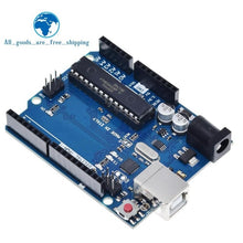 Load image into Gallery viewer, 1 Set UNO R3 Official Box ATMEGA16U2+MEGA328P Chip For Arduino UNO R3 Development board + USB CABLE