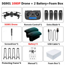 Load image into Gallery viewer, SG907 SG901 5G GPS Foldable Profissional Drone with Dual Camera 1080P 4K WiFi FPV Wide Angle RC Quadcopter Helicopter Toy E502S