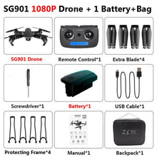Load image into Gallery viewer, SG907 SG901 5G GPS Foldable Profissional Drone with Dual Camera 1080P 4K WiFi FPV Wide Angle RC Quadcopter Helicopter Toy E502S