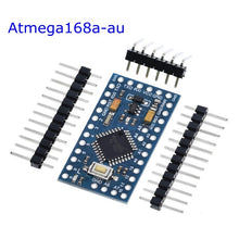Load image into Gallery viewer, Pro mini Atmega328P/Atmega168PA-AU Pro Mini 328 Mini ATMEGA328 3.3V 8MHz 5V 16Mhz for Arduino Compatible Nano CP2102 FT232RL