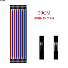 Load image into Gallery viewer, Dupont Line 10cm/20CM/30CM Male to Male+Female to Male + Female to Female Jumper Wire Dupont Cable for arduino DIY KIT