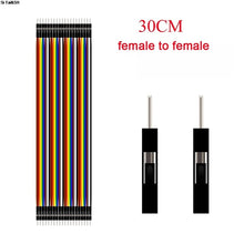 Load image into Gallery viewer, Dupont Line 10cm/20CM/30CM Male to Male+Female to Male + Female to Female Jumper Wire Dupont Cable for arduino DIY KIT
