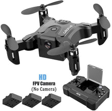 Load image into Gallery viewer, Mini Drone With/Without HD Camera Hight Hold Mode RC Quadcopter RTF WiFi FPVQuadcopter Follow Me RC Helicopter Quadrocopter Kid'