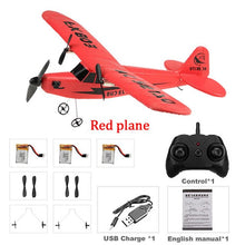 Load image into Gallery viewer, USA Popular Beginner Electric RC Airplane RTF EPP Foam 2.4G controller 150 Meters Flying Distance Remote Control Plane AOSST