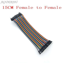 Load image into Gallery viewer, Dupont Line 40P 10cm/15cm/40cm Male to Male + Female to Male and Female to Female Jumper Wire Dupont Cable for arduino DIY KIT
