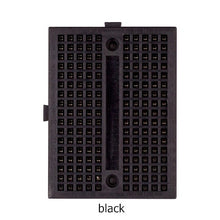 Load image into Gallery viewer, Breadboard 170 points Mini Solderless Prototype Experiment Test Breadboard 170 Tie-points 35*47*8.5mm for arduino diy kit