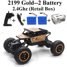 Load image into Gallery viewer, 4WD Electric RC Car Rock Crawler Remote Control Toy Cars On The Radio Controlled 4x4 Drive Off-Road Toys For Boys Kids Gift 5188