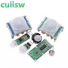 Load image into Gallery viewer, 1PCS HC-SR501 HC-SR505 AM312 Adjust IR Pyroelectric Infrared Mini PIR module Motion Sensor Detector Module Bracket for arduino
