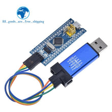 Load image into Gallery viewer, STM32F103C8T6 ARM STM32 Minimum System Development Board Module For Arduino DIY Kit + ST-Link V2 Mini STM8 Simulator Download
