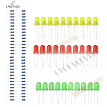 Load image into Gallery viewer, Three Color Red Green Yellow LED Lamp  school education lab Kit  for arduino DIY KIT Raspberry pi
