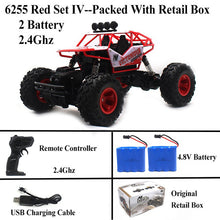 Load image into Gallery viewer, 4WD Electric RC Car Rock Crawler Remote Control Toy Cars On The Radio Controlled 4x4 Drive Off-Road Toys For Boys Kids Gift 5188
