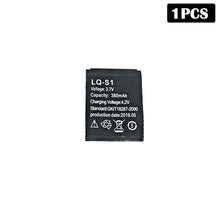 Load image into Gallery viewer, Smart Watch Battery LQ-S1 3.7V rechargeable battery 380mah for smart watch fashion meter QW09 DZ09 W8 A1 V8 X6 lithium batteries
