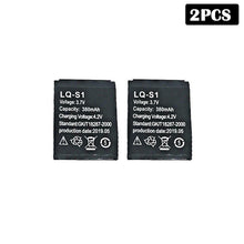 Load image into Gallery viewer, Smart Watch Battery LQ-S1 3.7V rechargeable battery 380mah for smart watch fashion meter QW09 DZ09 W8 A1 V8 X6 lithium batteries
