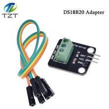Load image into Gallery viewer, DS18B20 Temperature Sensor Module Kit Waterproof 100CM Digital Sensor Cable Stainless Steel Probe Terminal Adapter For Arduino
