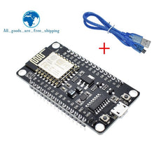 Load image into Gallery viewer, Wireless module NodeMcu v3 CH340 Lua WIFI Internet of Things development board ESP8266 with pcb Antenna and usb port for Arduino
