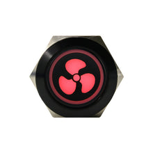 Load image into Gallery viewer, 16/19/22mm metal button switch self-reset oxidizing black multi-style figure master switch can be customized 12v 24v 110v 220v
