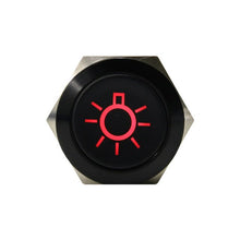 Load image into Gallery viewer, 16/19/22mm metal button switch self-reset oxidizing black multi-style figure master switch can be customized 12v 24v 110v 220v
