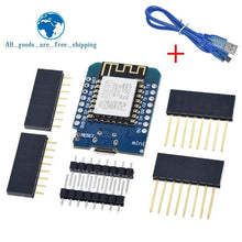 Load image into Gallery viewer, Wireless module NodeMcu v3 CH340 Lua WIFI Internet of Things development board ESP8266 with pcb Antenna and usb port for Arduino
