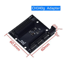 Load image into Gallery viewer, Wireless module NodeMcu v3 CH340 Lua WIFI Internet of Things development board ESP8266 with pcb Antenna and usb port for Arduino
