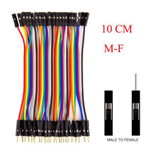 Load image into Gallery viewer, Dupont Line 10cm/20CM/30CM/40CM Male to Male / Female to Male or Female to Female Jumper Wire Dupont Cable for arduino DIY KIT
