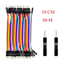 Load image into Gallery viewer, Dupont Line 10cm/20CM/30CM/40CM Male to Male / Female to Male or Female to Female Jumper Wire Dupont Cable for arduino DIY KIT
