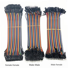 Load image into Gallery viewer, 120pcs Dupont Line 20CM 40Pin Male to Male + Male to Female and Female to Female Jumper Wire Dupont Cable for Arduino DIY KIT
