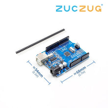 Load image into Gallery viewer, high quality One set UNO R3 CH340G+MEGA328P Chip 16Mhz For Arduino UNO R3 Development board + USB CABLE

