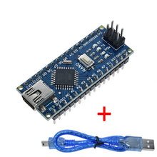 Load image into Gallery viewer, 1PCS Promotion For arduino Nano 3.0 Atmega328 Controller Compatible Board WAVGAT Module PCB Development Board without USB V3.0
