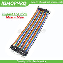 Load image into Gallery viewer, 120pcs 40PIN 20CM Dupont Line Male to Male + Female  and Female to Female Jumper Dupont Wire Cable For Arduino DIY KIT GMOPNRQ
