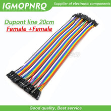 Load image into Gallery viewer, 120pcs 40PIN 20CM Dupont Line Male to Male + Female  and Female to Female Jumper Dupont Wire Cable For Arduino DIY KIT GMOPNRQ
