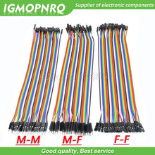 Load image into Gallery viewer, 120pcs 40PIN 20CM Dupont Line Male to Male + Female  and Female to Female Jumper Dupont Wire Cable For Arduino DIY KIT GMOPNRQ
