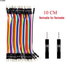 Load image into Gallery viewer, Dupont Line 10cm/20CM/30CM Male to Male+Female to Male + Female to Female Jumper Wire Dupont Cable for arduino DIY KIT
