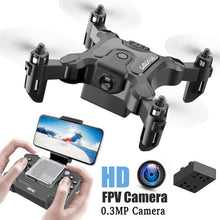 Load image into Gallery viewer, Mini Drone With/Without HD Camera Hight Hold Mode RC Quadcopter RTF WiFi FPVQuadcopter Follow Me RC Helicopter Quadrocopter Kid'
