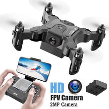 Load image into Gallery viewer, Mini Drone With/Without HD Camera Hight Hold Mode RC Quadcopter RTF WiFi FPVQuadcopter Follow Me RC Helicopter Quadrocopter Kid'
