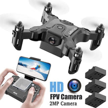 Load image into Gallery viewer, Mini Drone With/Without HD Camera Hight Hold Mode RC Quadcopter RTF WiFi FPVQuadcopter Follow Me RC Helicopter Quadrocopter Kid'
