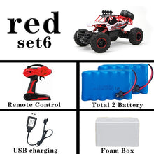 Load image into Gallery viewer, 1/12 RC Car 4WD climbing Car 4x4 Double Motors Drive Bigfoot Car Remote Control Model Off-Road Vehicle toys For Boys Kids Gift
