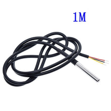 Load image into Gallery viewer, DS1820 Stainless steel package Waterproof 1 2 3 Meter DS18b20 temperature probe temperature sensor 18B20 For Arduino
