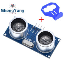 Load image into Gallery viewer, Ultrasonic Module HC-SR04 Distance Measuring Transducer Sensor for arduino Ultrasonic Wave Detector Ranging Module
