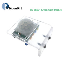 Load image into Gallery viewer, Green HC-SR501 Adjust IR Pyroelectric Infrared PIR module Motion Sensor Detector Module for arduino
