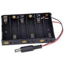 Load image into Gallery viewer, OMESHIN New 6 x AA Battery Case Storage Holder With DC2.1 Power Jack For Arduino  Diy Power Bank IqosBattery Holder
