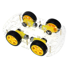 Load image into Gallery viewer, Smart Car Kit 4WD Smart Robot Car Chassis Kits with Speed Encoder and Battery Box for arduino Diy Kit
