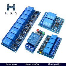 Load image into Gallery viewer, 1PCS 5V 12V 1 2 4 8 channel relay module with optocoupler. Relay Output 1 2 4 8 way relay module for arduino In stock

