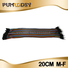 Load image into Gallery viewer, 120PCS 40PIN 10CM 20CM Dupont line male to male + female and female to female bridge Dupont Wire Cable for Arduino DIY KIT
