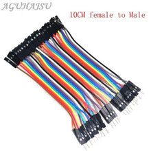 Load image into Gallery viewer, Dupont Line 40P 10cm/15cm/40cm Male to Male + Female to Male and Female to Female Jumper Wire Dupont Cable for arduino DIY KIT
